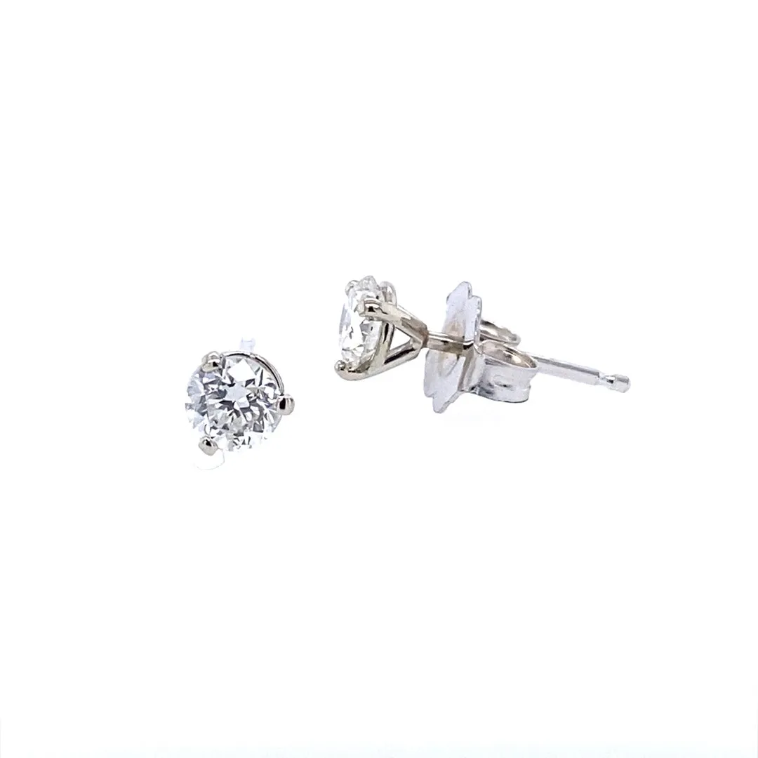 Beeghly & Co. White Gold 1/2 CTW "Better Collection" Diamond Studs