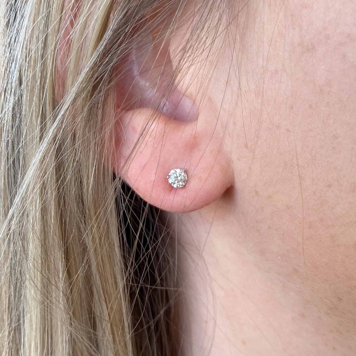 Beeghly & Co. White Gold 1/2 CTW "Better Collection" Diamond Studs