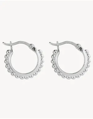 Chia Silver Hoop Earring