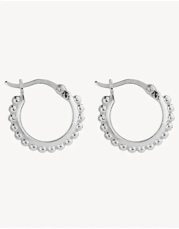 Chia Silver Hoop Earring