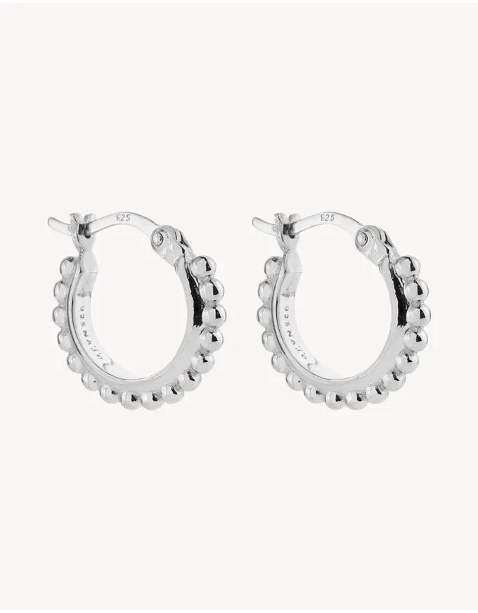 Chia Silver Hoop Earring