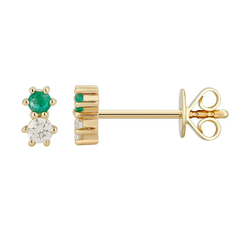 Diamond and Gemstone Stud Piercing