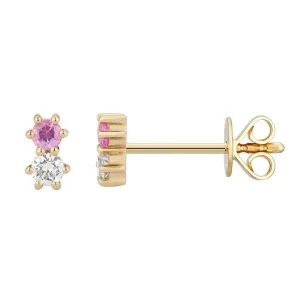 Diamond and Gemstone Stud Piercing