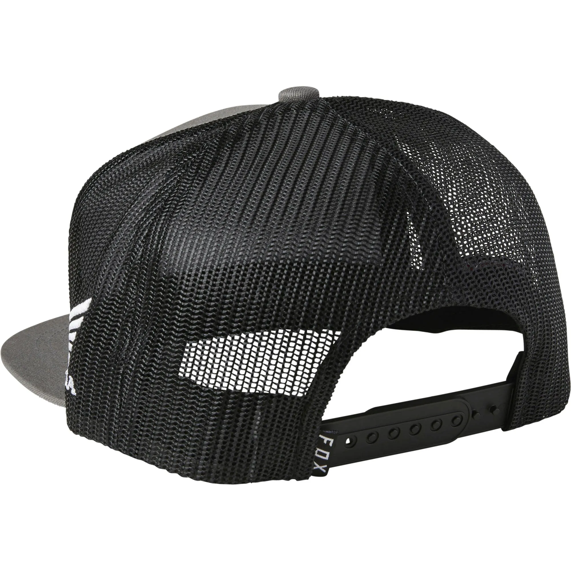 Fox Racing  Honda Snapback Trucker Hat Cap Mesh Adjustable Flat Brim Cotton