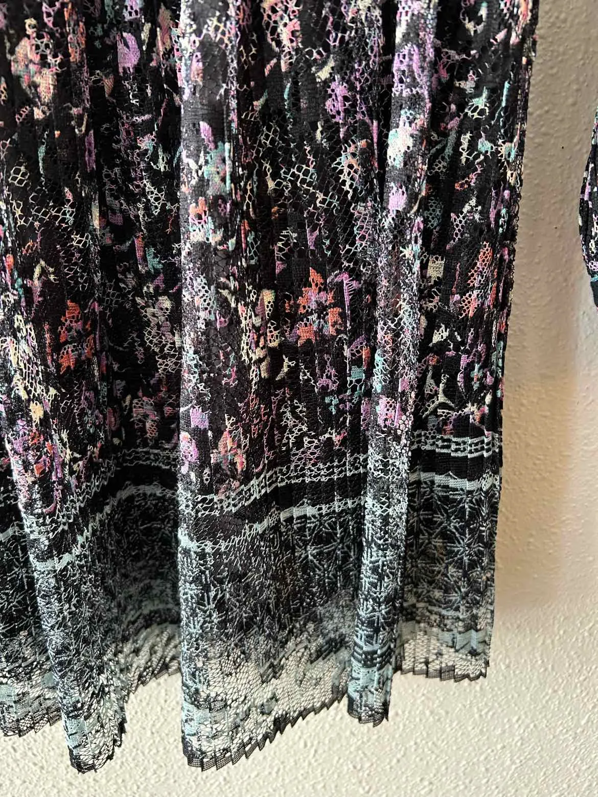 Free People Black Multi Size 4 Dress
