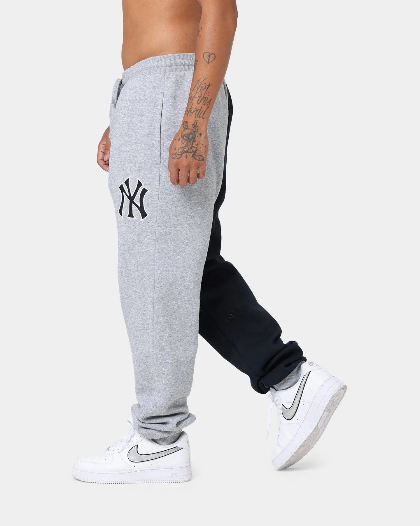 Majestic Athletic New York Yankees All Team Champs Track Pants True Navy/Grey