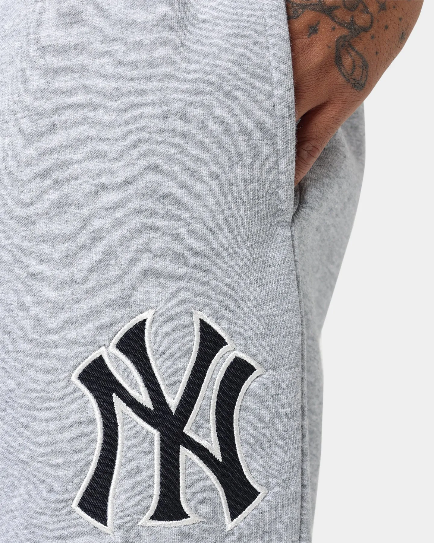 Majestic Athletic New York Yankees All Team Champs Track Pants True Navy/Grey