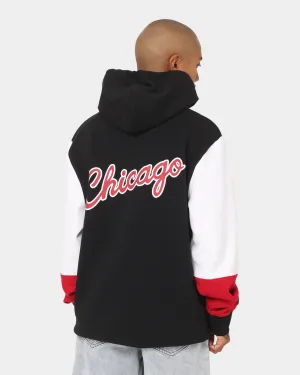 Mitchell & Ness Chicago Bulls Fusion Fleece 2.0 Hoodie Black