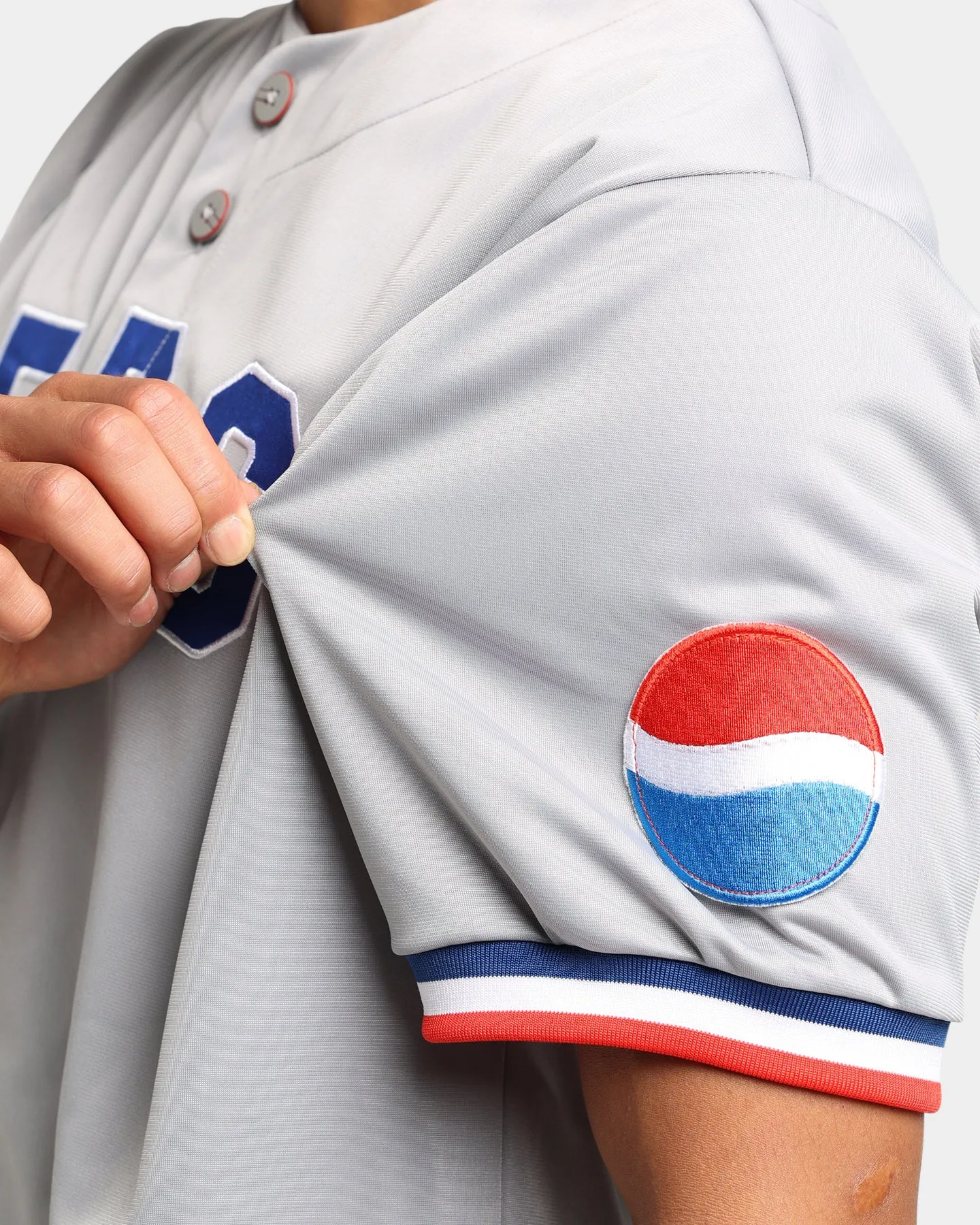 Nana Judy Pepsi Baseball Jersey Grey