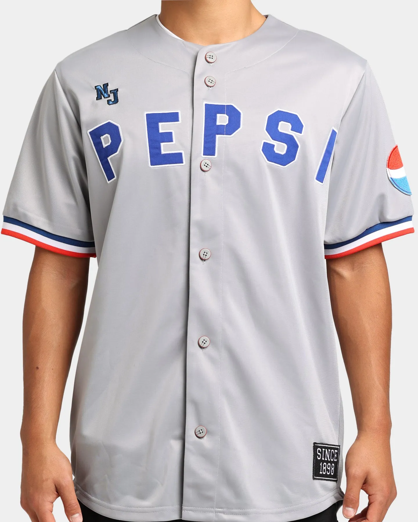 Nana Judy Pepsi Baseball Jersey Grey