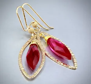 "Dionne" - Cubic Zirconia and 14K Gold-Filled Earrings - More Colors Available
