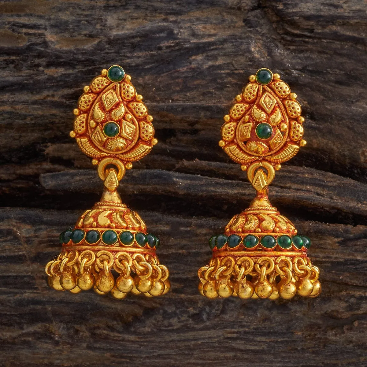 Silver Temple Earring 174136