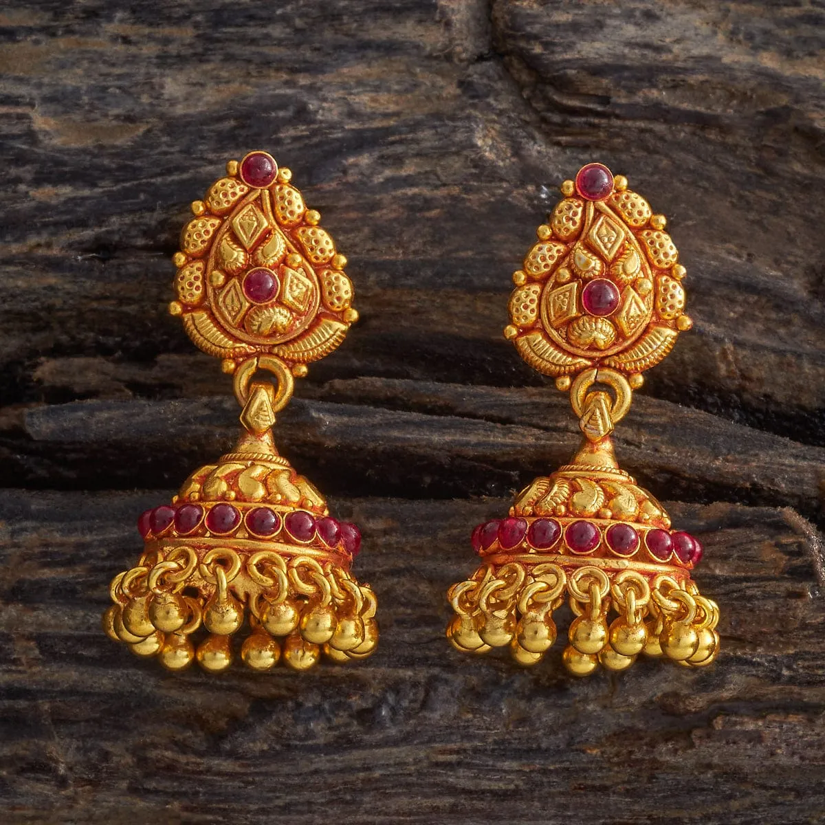 Silver Temple Earring 174136