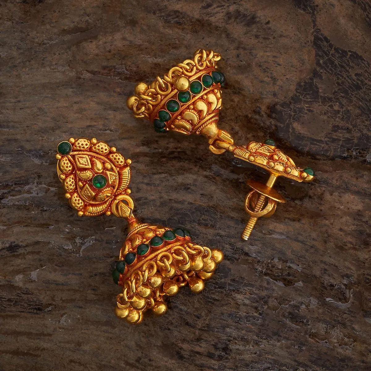 Silver Temple Earring 174136