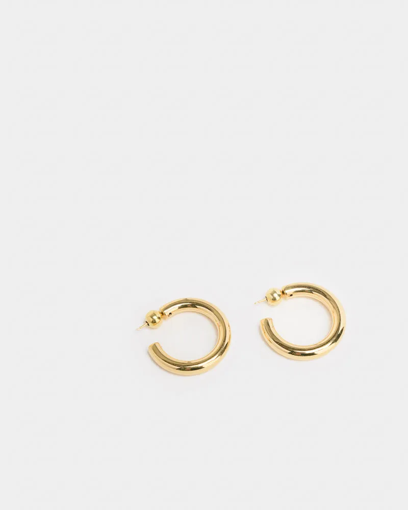Small Everyday Hoops in 18k Gold Vermeil