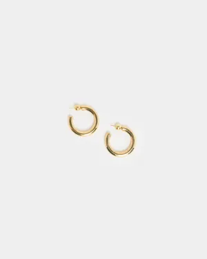 Small Everyday Hoops in 18k Gold Vermeil