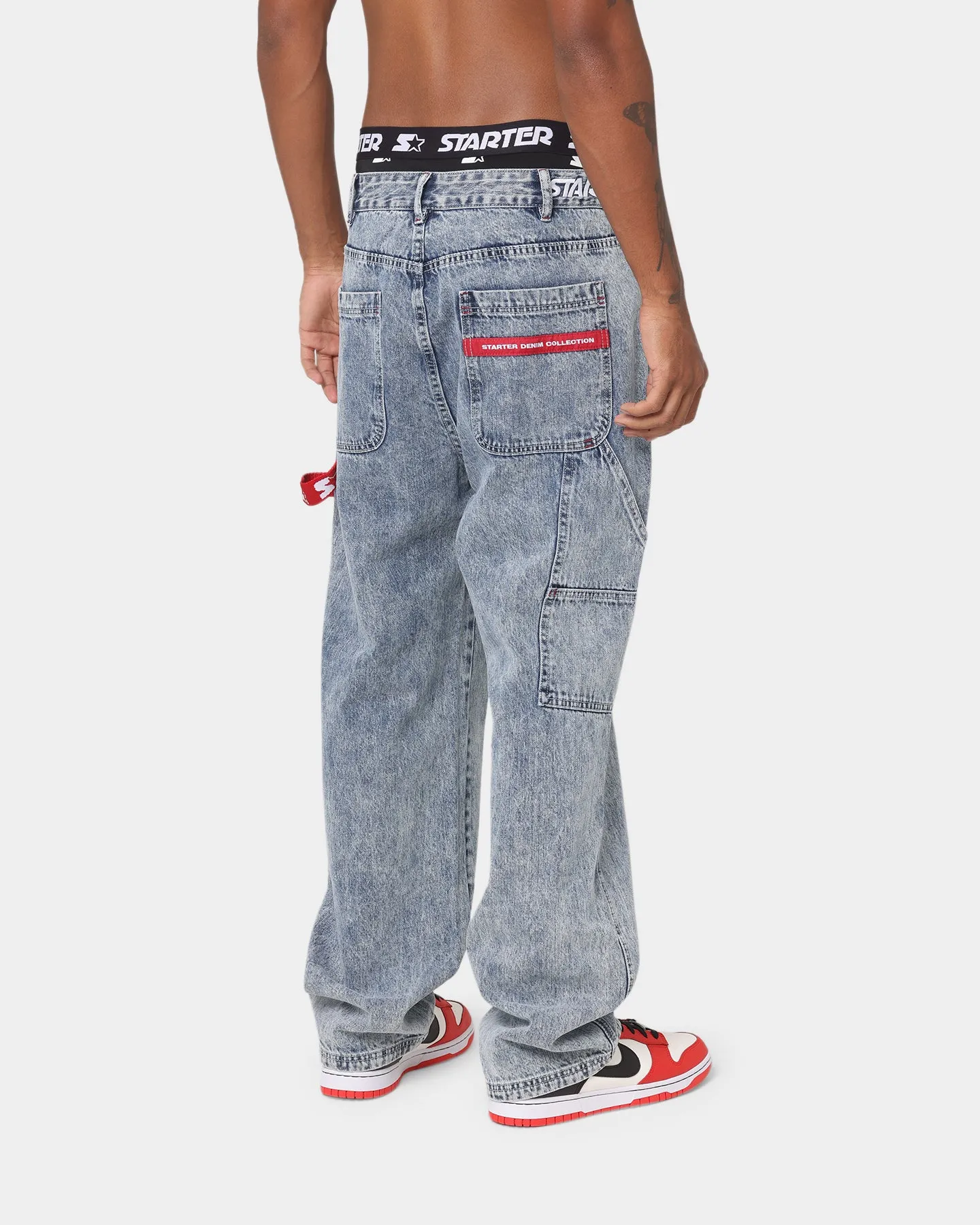 Starter Sideline Super Relaxed Jeans Superwash Blue