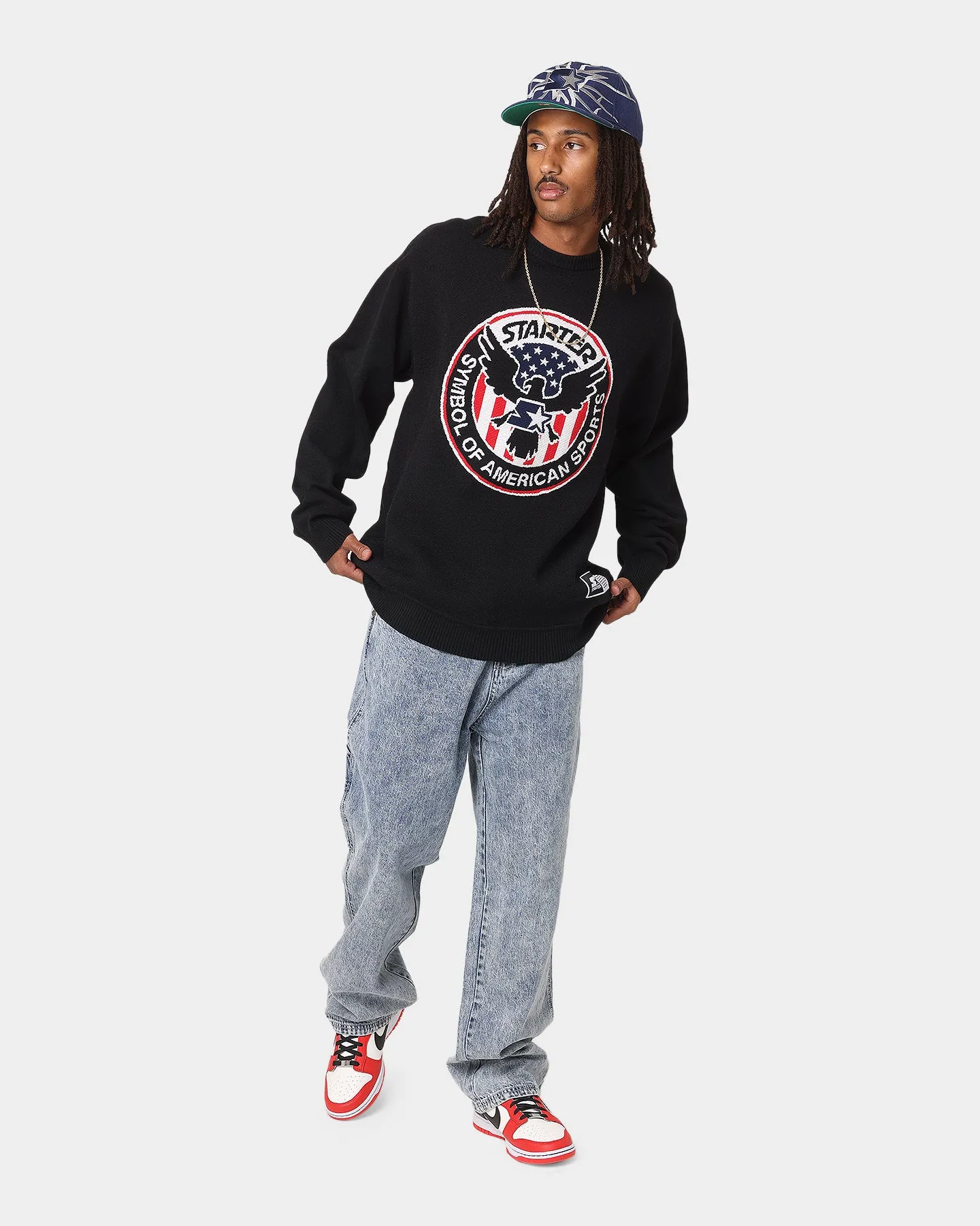 Starter Sideline Super Relaxed Jeans Superwash Blue