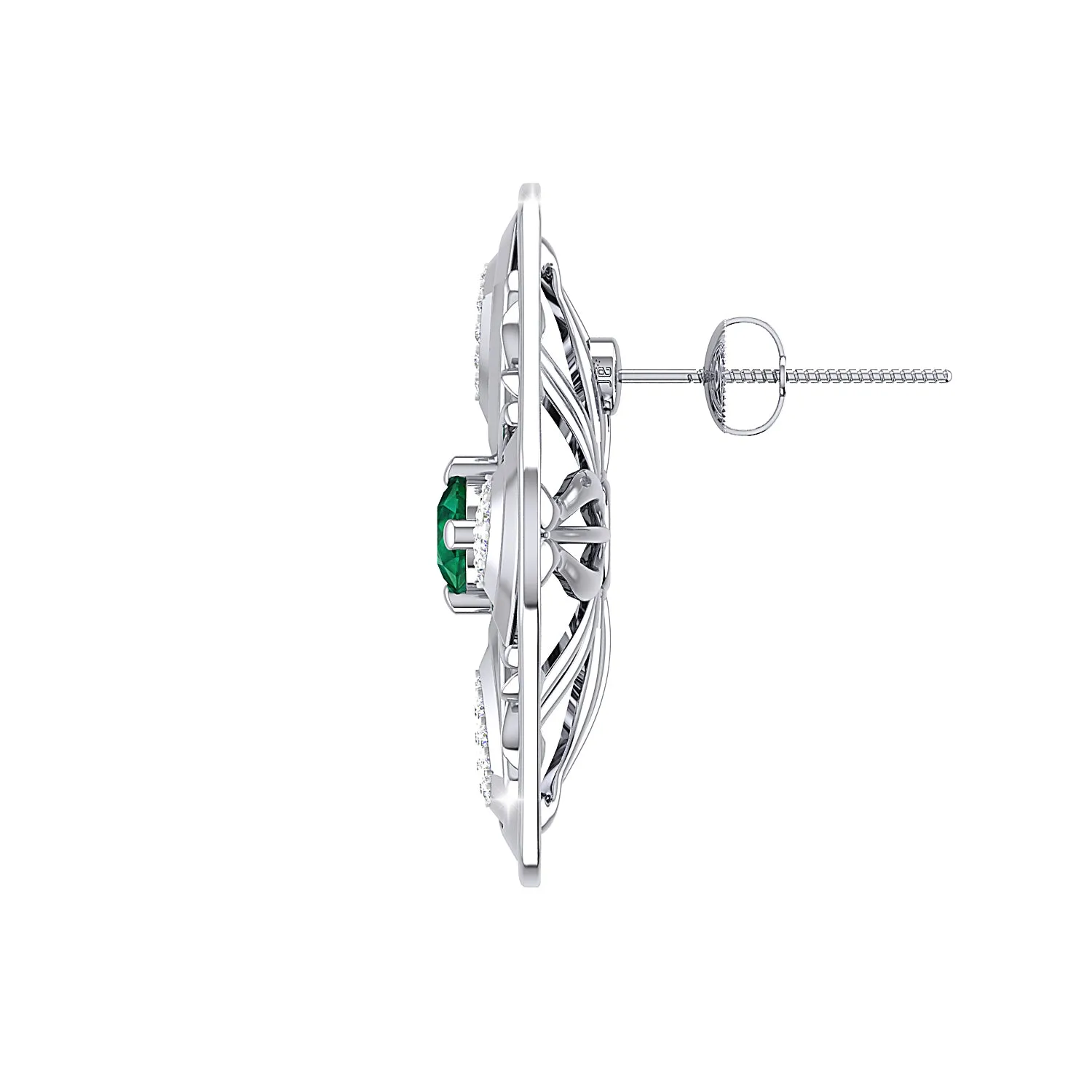 THE GREEN DUST EARRINGS