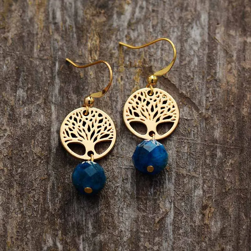 'Tree of Life' Dangle Earrings