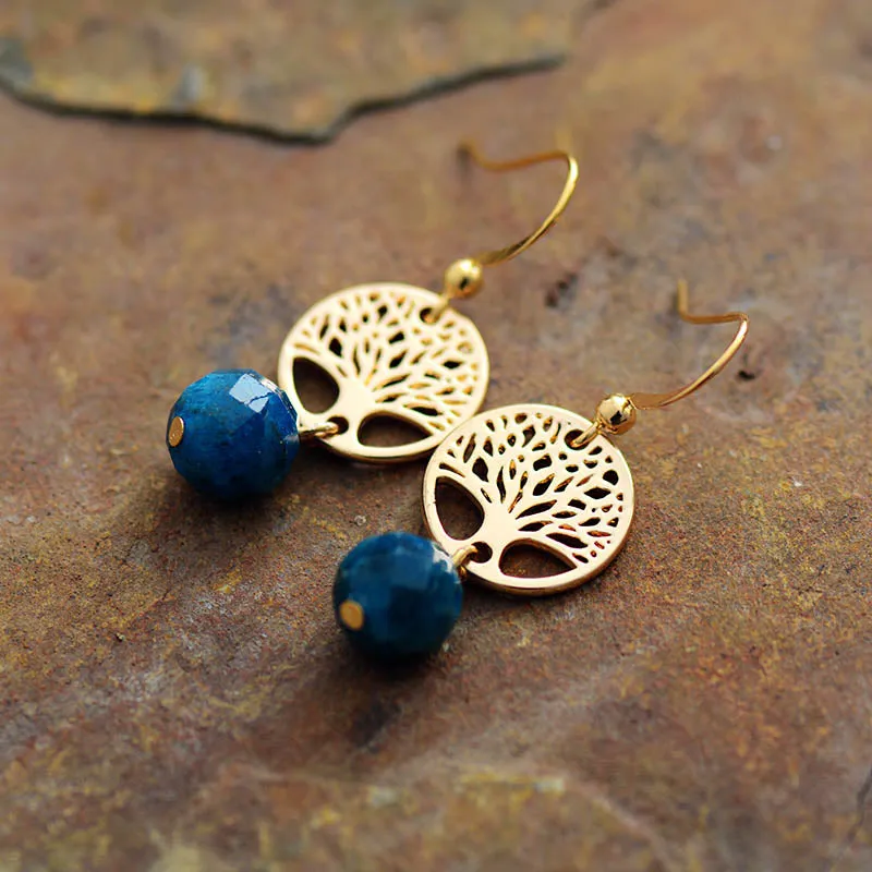 'Tree of Life' Dangle Earrings