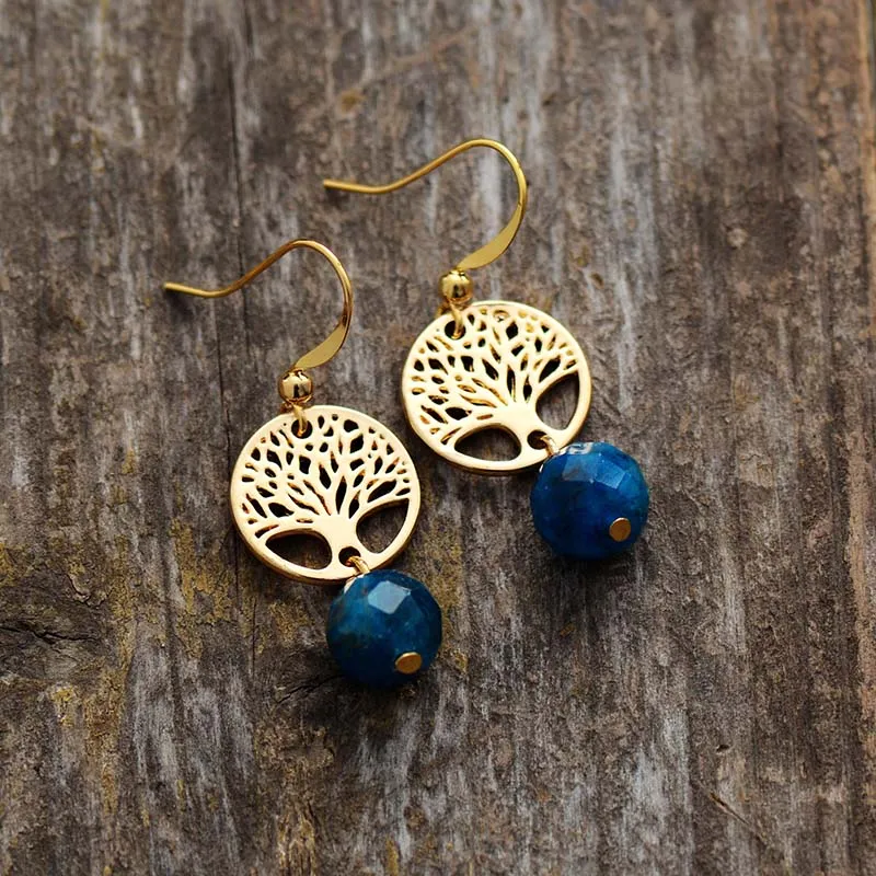 'Tree of Life' Dangle Earrings