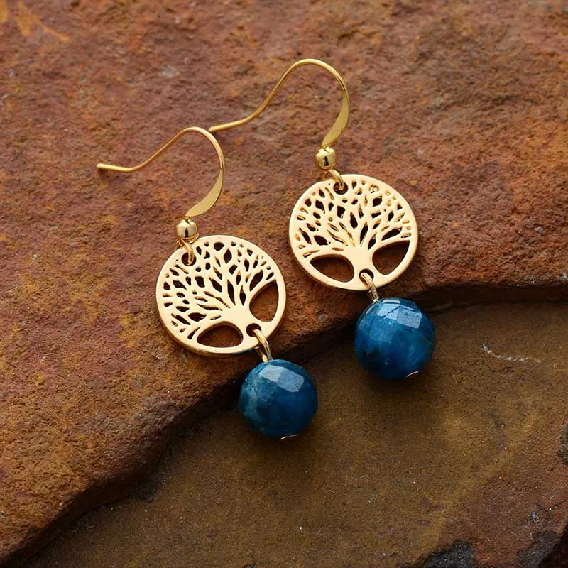 'Tree of Life' Dangle Earrings