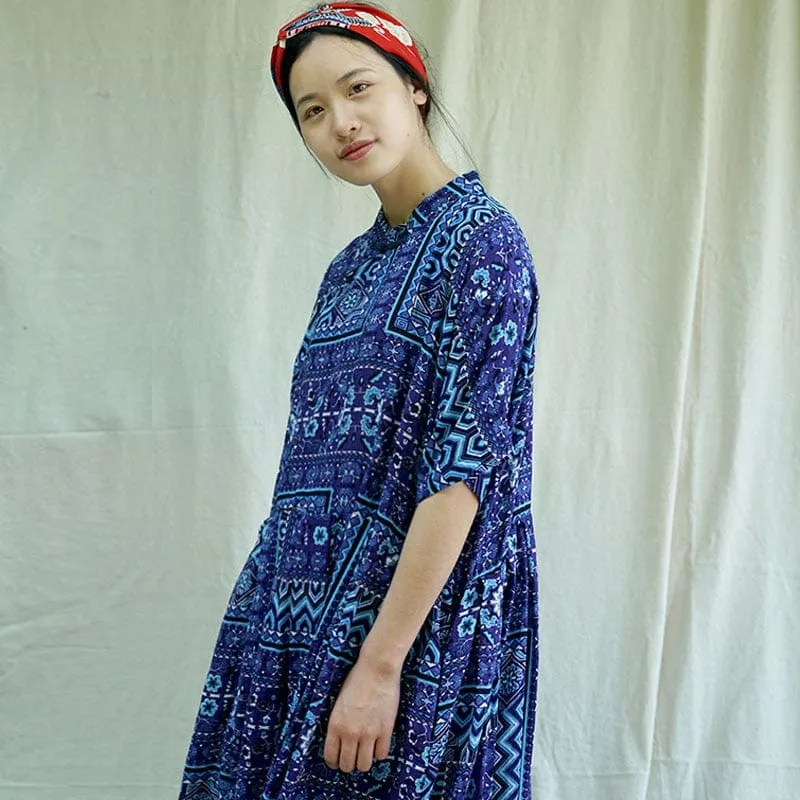 Zen Tribe Floral Midi Dress